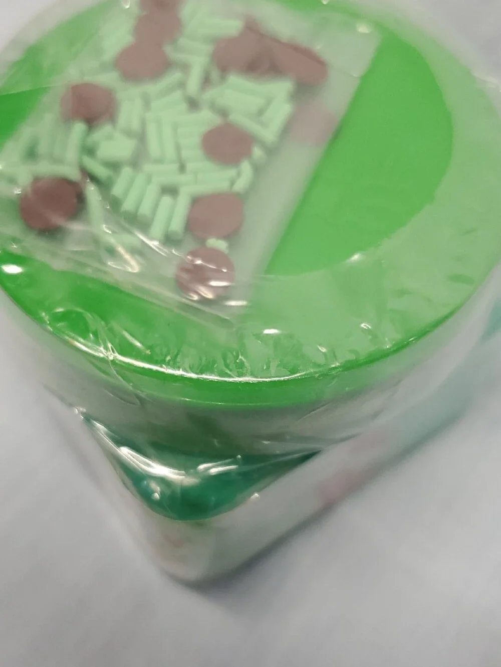 Slimy Gloop Mint Chip Scented Kids Slime - Green